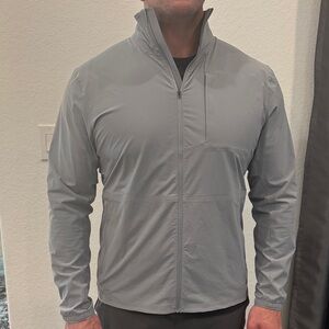 lululemon athletica Men's Light Gray Jacket